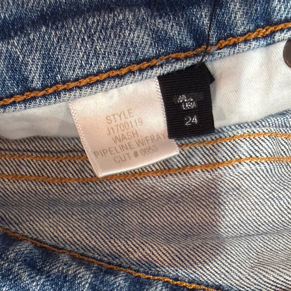 Veronica Beard Jeans Pipeline Ankle Fray
Size 24 - Picture 7 of 9